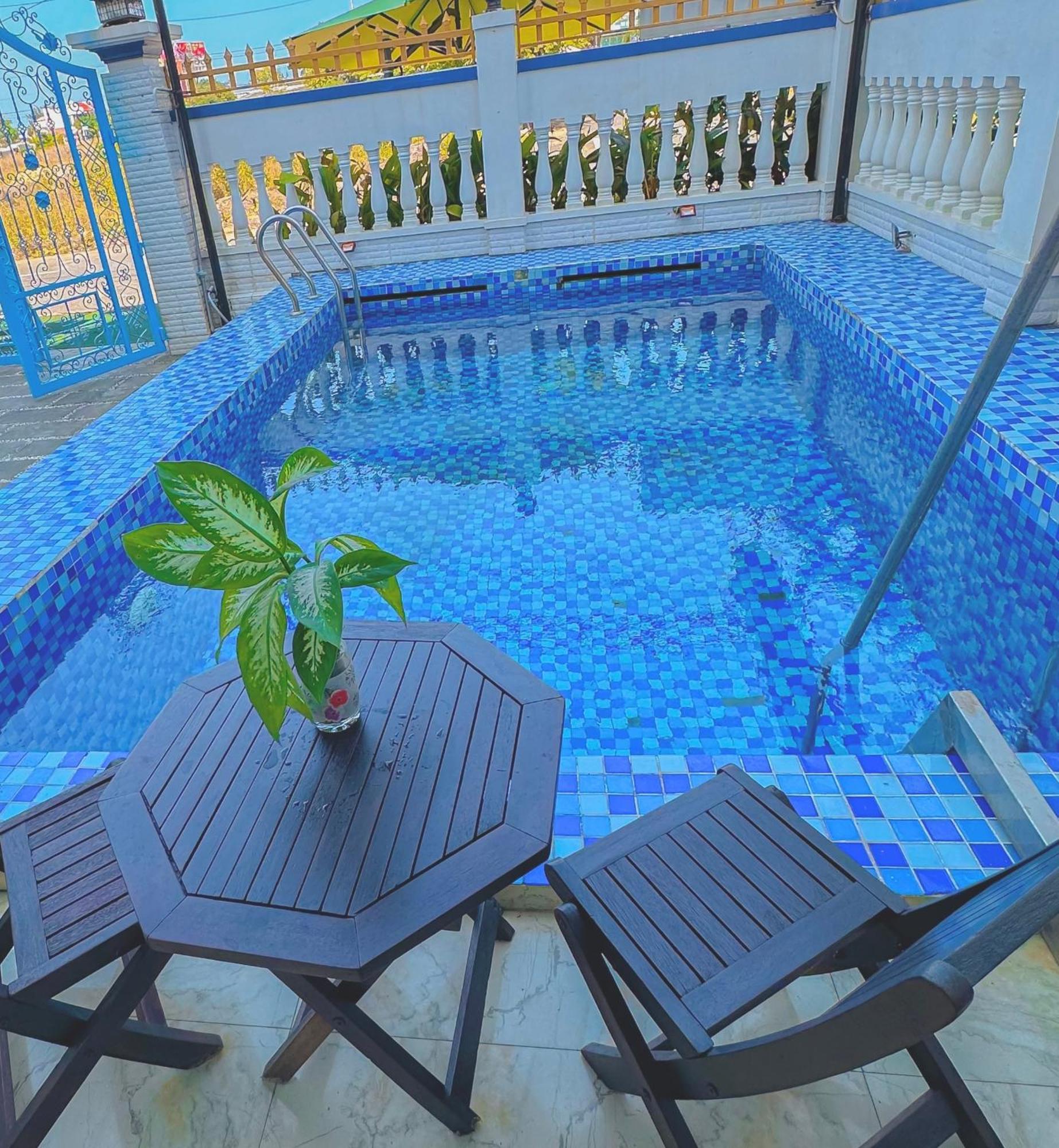 Blue Fish Villa Tan Thanh Exteriör bild
